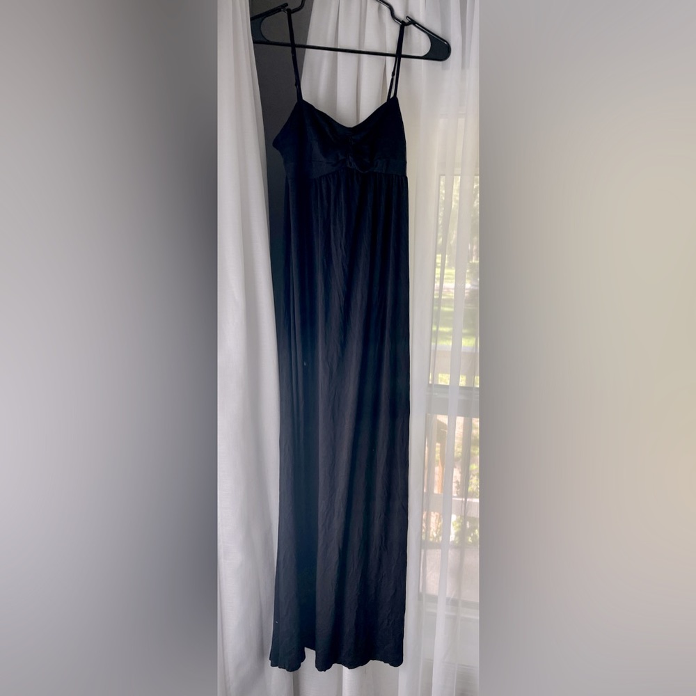Nicole Miller medium black maxi dress